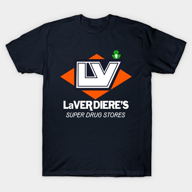 LaVerdiere's Super Drug Stores with Frog T-Shirt by carcinojen